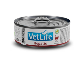 Farmina VetLife Hepatic feline - Консервований корм-дієта для котів та кішок з хронічною печінковою недостатністю, 85г