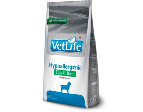 Farmina VetLife Hypoallergenic Egg&Rice – Cухий корм-дієта з яйця та рис для собак з харчовою алергією, 2кг