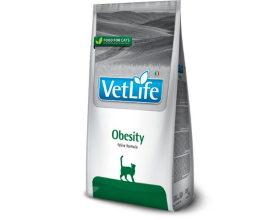 Farmina VetLife Obesity Cat - Cухий корм-дієта для котів та кішок при ожирінні та надмірній вазі, 400г