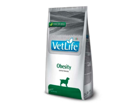 Farmina VetLife Obesity Dog - Сухий корм-дієта для собак, для зниження зайвої ваги, 2кг