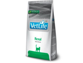 Farmina VetLife Renal Cat - Сухий корм-дієта для котів із захворюванням нирок, 2кг