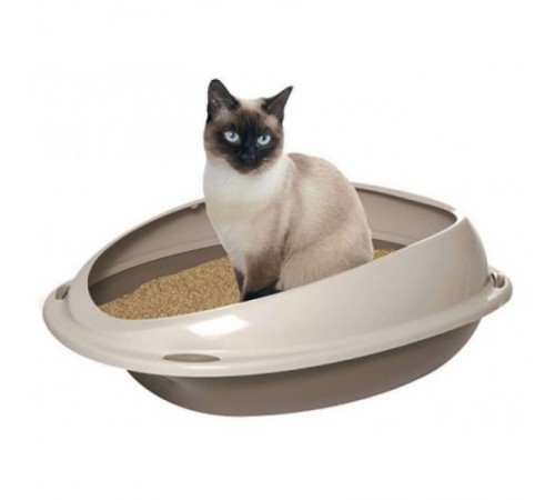 Georplast Shuttle - туалет відкритий для котів з рамкою 57x40x19см