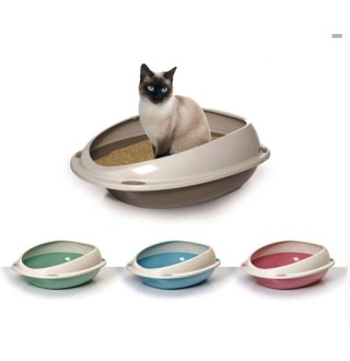 Georplast Shuttle - туалет відкритий для котів з рамкою 57x40x19см