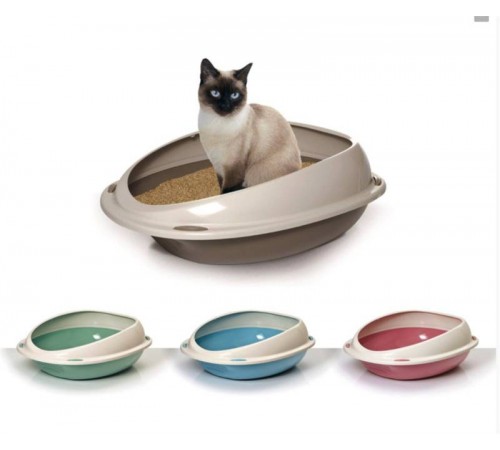 Georplast Shuttle - туалет відкритий для котів з рамкою 57x40x19см