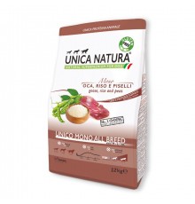 Gheda Unica Natura Unico Mono All breed Goose - сухий монопротеїновий корм для собак всіх порід на м'ясі гуся, 12кг