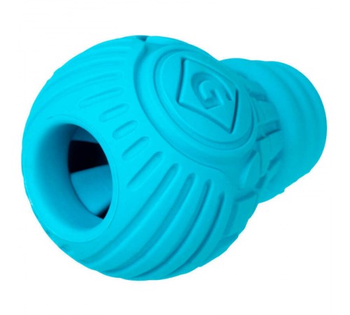 GiGwi Bulb Rubber S – іграшка Лампочка гумова для собак, блакитна S 9х6см