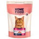 Home Food Healthy Skin&Shiny Coat - сухий корм з індичкою та лососем для здорової шкіри та блиску шерсті дорослих кішок, 1,6кг