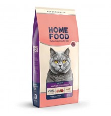 Home Food British and Scottish - сухий корм з індичкою та качкою для дорослих котів британської та шотландської породи, 10кг
