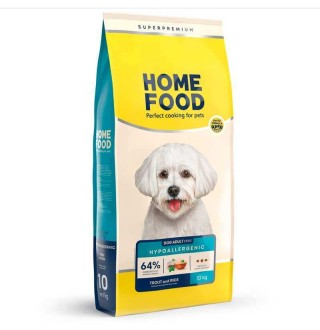 Home Food Hypoallergenic Adult Mini - гіпоалергенний сухий корм з фореллю та рисом для дорослих собак дрібних порід, 10кг