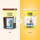 Home Food Hypoallergenic Adult Medium - гіпоалергенний сухий корм із фореллю та рисом для собак середніх порід з білою шерстю, 1,6кг