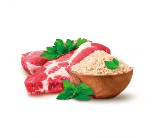 Home Food Adult Medium Maxi - сухий корм з ягнятиною та рисом для дорослих активних собак і юніорів середніх та великих порід, 1,6кг
