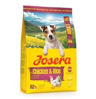 Josera Mini Adult with Chicken&Rice - сухий корм з куркою та рисом для собак малих порід 900 г