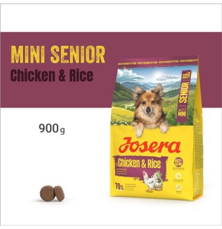 Josera Dog MiniSenior Chicken & Rice - сухий корм з куркою і рисом для дорослих собак старше 8 років, 900г