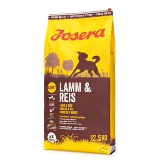 Josera Dog Adult Lamm&Reis - сухий корм з ягням для дорослих собак, що мають схильність до алергії, 12,5кг