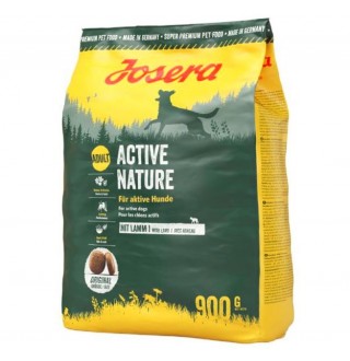 Josera Dog Adult Active Nature - сухий корм з ягням травами і фруктами для дорослих активних собак, 900г