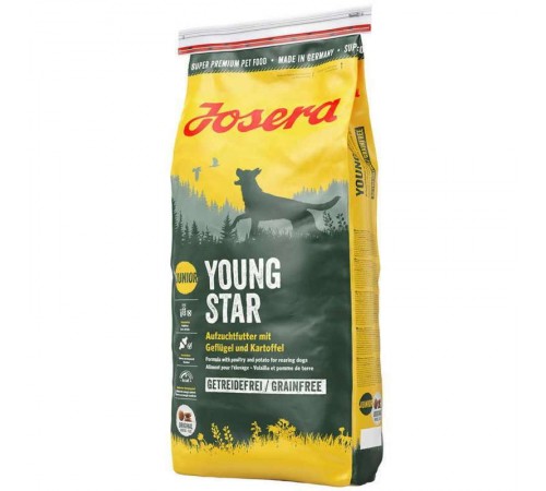 Josera Dog Jurior Young Star - сухий беззерновий корм для цуценят і молодих собак, 12,5кг