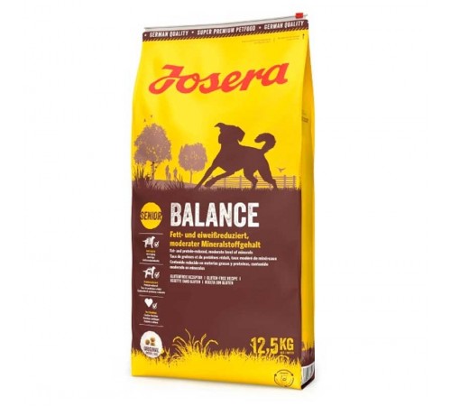 Josera Dog Senior Balance - повноцінний сухий корм для старіючих і малоактивних собак, 12,5кг