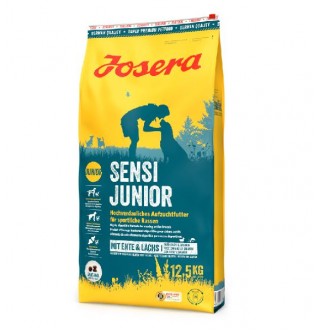 Josera Dog Sensi Junior - сухий корм для цуценят і дорослих собак середніх та великих порід з чутливим травленням, 12,5кг