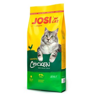 JosiCat by Josera Crunchy Chicken - сухий корм з ніжним м'ясом домашньої птиці для дорослих котів, 10кг