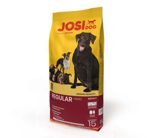 JosiDog by Josera Adult Regular (25/12) - сухий корм для дорослих собак з високими енергетичними потребами, 15кг