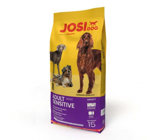 JosiDog by Josera Adult Sensitive 25/13 - сухий корм для дорослих собак з чутливим травленням, 15кг