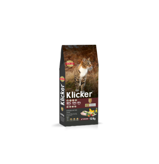 Klicker Cat Adult Sterilized with Chicken - сухий беззерновий холістик корм для стерилізованих котів з куркою, 12кг