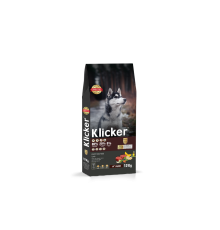Klicker Dog Puppy with Lamb - сухий беззерновий холістик корм для цуценят всіх порід з ягням, 12кг