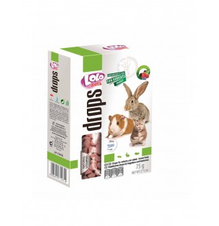 Lolopets дропси лісові ягоди для гризунів 75гр LO-71031