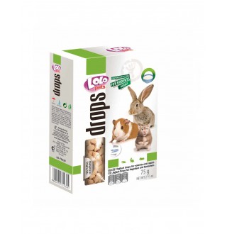 Lolopets дропси йогуртові для гризунів 75гр. LO-71034