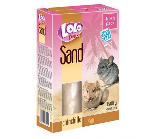 Lolopets пісок для шиншил 1500гр. LO-71051