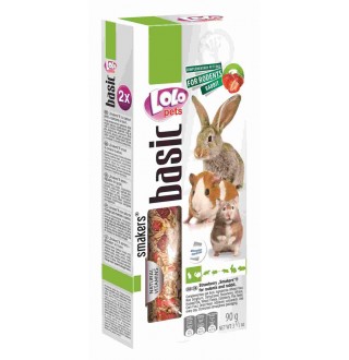 Lolopets Smakers з клубникой для хом'яка 90гр. LO-71117
