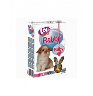 Lolopets BABY корм для молодих кроликів до 3 місяців 400гр., LO-71206