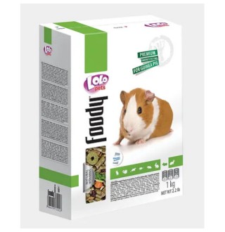 Lolopets повнораційний корм для свинки морскої 1000гр. LO-71302