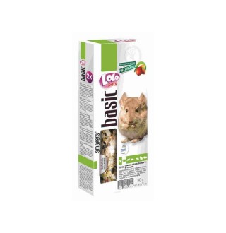 Lolopets Smakers з фруктами і оріхом для ШИНШИЛ 90гр. LO-71606