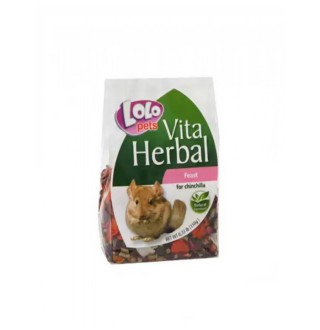 Lolopets Herbal - трапеза для шиншил 150гр LO-74106