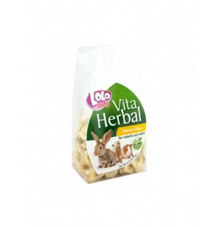 Lolopets Herbal - бананові чіпси для гризунів 150гр LO-74112