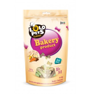 Lolopets Печиво для собак 350гр кісточки MIX LO-80801