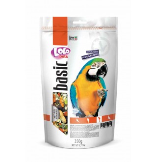 Lolopets DOYPACK повнораційний корм для крупних папуг 350гр. LO-70274