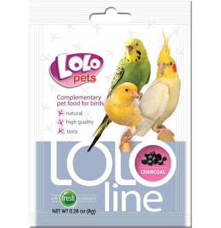 Lolopets LOLOLINE вугілля для птахів 10гр. LO-72041