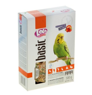 Lolopets фруктовий корм для хвилястих папуг 500гр. LO-72101