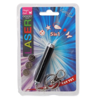 Magic Cat Toy Laser Mix 5 Motifs - іграшка для котів "Лазерна магія", 7см