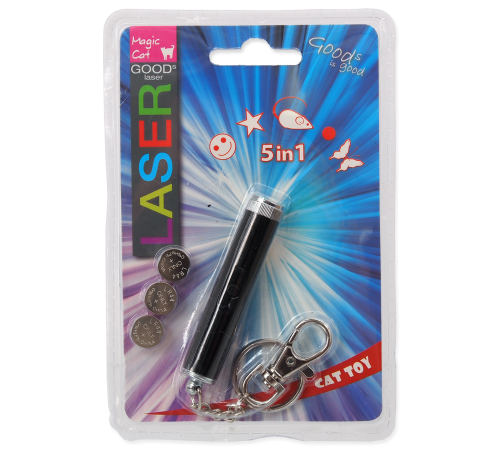 Magic Cat Toy Laser Mix 5 Motifs - іграшка для котів "Лазерна магія", 7см
