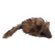 Magic Cat Toy Shaggy Plush Giant Mouse - іграшка для котів плюшева гігант миш з котячою м'ятою, 21см