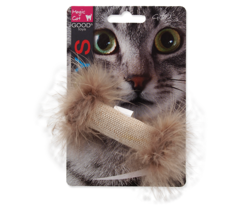 Magic Cat Toy ball with catnip, mix - подвійна іграшка для котів з м'ятою, 10см