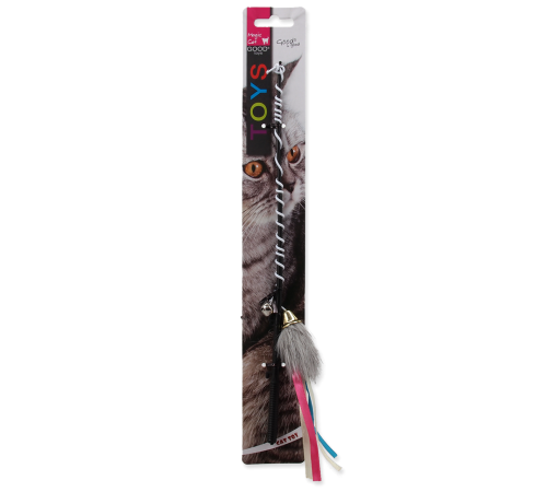 Magic Cat Toy with Mouse and Tail - іграшка для котів вудка з мишкою 30см 