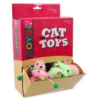 Magic Cat Toy Plush Mouse with Catnip 7 - іграшка для котів плюшева мишка з котячою м'ятою 7см