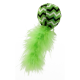 Magic Cat - іграшка вудка для котів, бавовняна кулька з пір'ячком, 45см