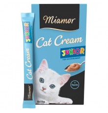 Miamor Cat Cream Junior - ласощі крем-мус для зміцнення імунної системи у кошенят, 90г