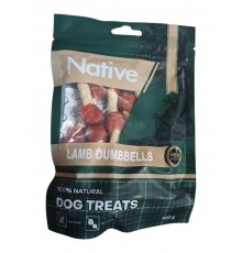 Native Lamb Dumbbell - ласощі для собак гантельки з ягня, 100г