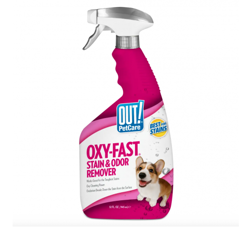 Out! Stain & Odor Remover - засіб для видалення плям і запаху від життєдіяльності собак і котів, 945мл